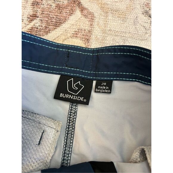 Burnside Men's 9.5" Board Shorts with Stretch, Sz 28 (Small) - Picture 4 of 7